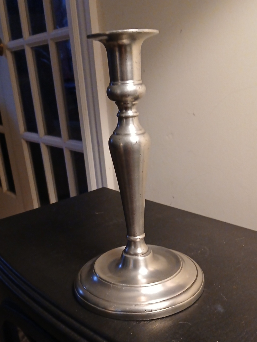 PEWTER  Candle Holder Home Accents